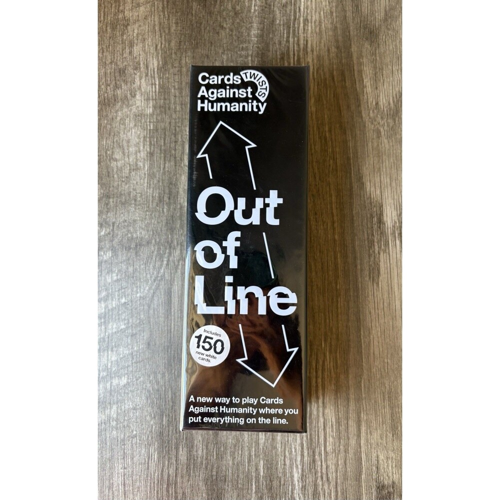 Cards Against Humanity Twist Out of Line Includes 150 New Cards Game New